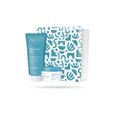 Pupa Milano Hawaiian Spa Kit Gift Set 2 - Includes Shower Gel 300 Ml And Body Cream 150 Ml