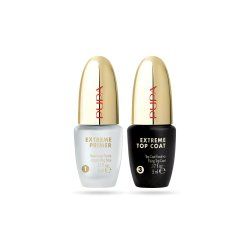PUPA Milano Lasting Color Extreme Kit Primer E Top Coat 001 2x 5 ml