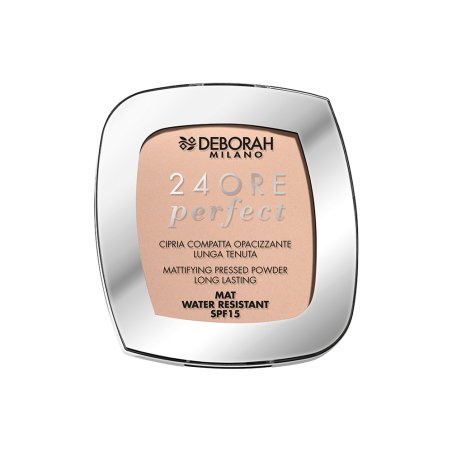 Deborah Milano Compact Powder 24 Hours Perfect SPF 15 N3 Rose 9g