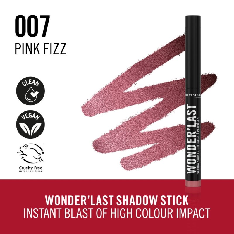 Rimmel Wonderlast Shadow Stick 164g 007 Pink Fizz