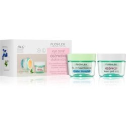 Flos-Lek Eye Zone Set Gel with Calendula and Chamomile 10g Nutritive Cream 15ml