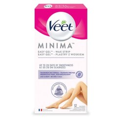 Hypoallergenic Wax Strips for Legs Mini Pack of 12