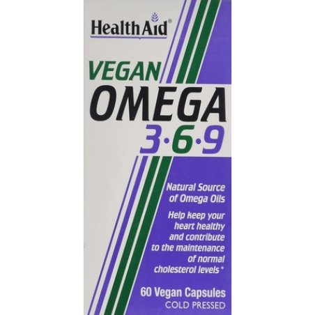 HealthAid Vegan Omega 3-6-9 60 Capsules