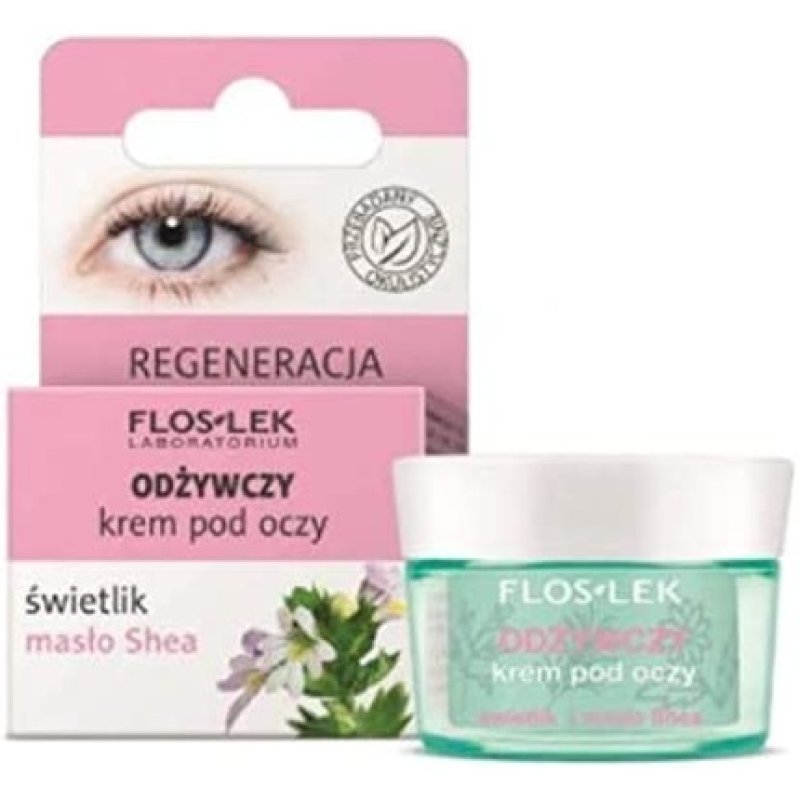 Floslek Eye Cream with Eyebright and Shea Butter 15ml