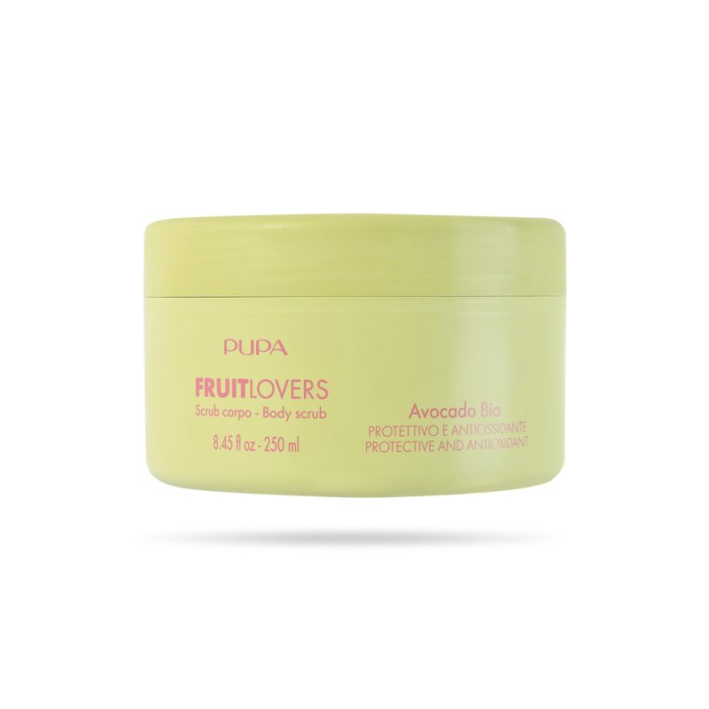 Pupa Fruit Lovers Body Scrub 001 Avocado Organic 250ml