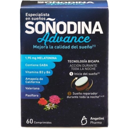 Soñodina 60 Tablets Angelini Natura