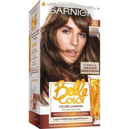 Garnier Belle Color 20 Natural Light Brown Hair Dye