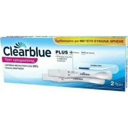 Clearblue Plus Pregnancy Test 2 Pack
