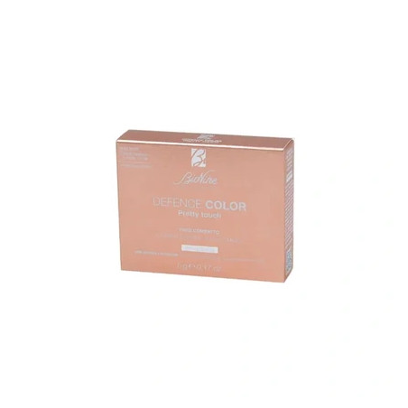 Bionike Defence Color Pretty Touch Compact Powder 302 Peach 5 Grams
