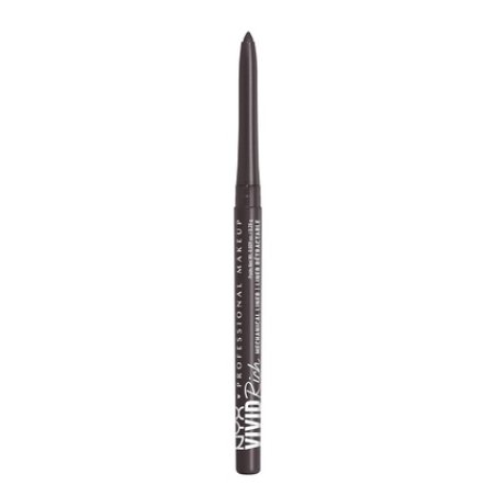 NYX PROFESSIONAL MAKEUP Vivid Rich Mechanical Eye Pencil Retractable Eyeliner Truffle Diamond Pewter Shimmer 12 Count