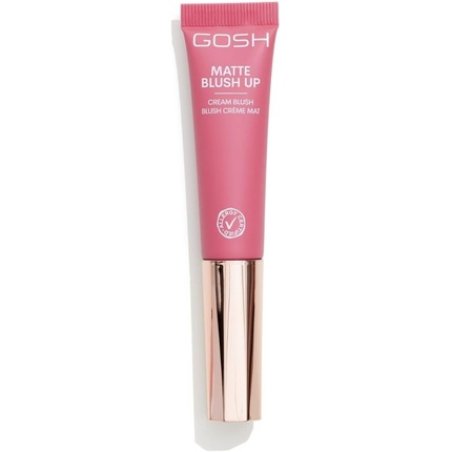 GOSH Cream BLUSH-UP Matte Blush Stick for Defined Facial Features and Smooth Blending Liquid Blush with Built-in Sponge
