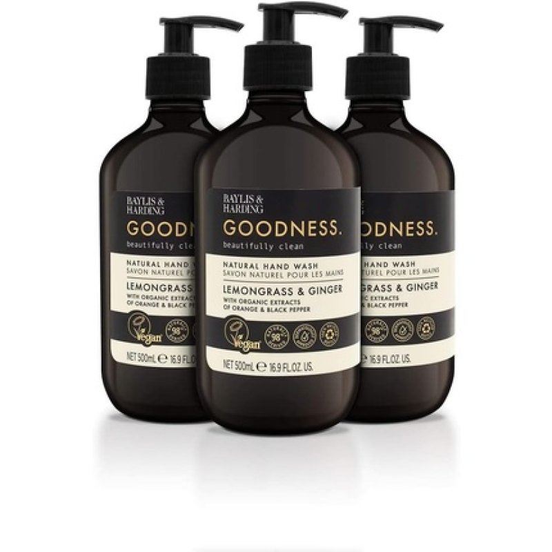 Goodness Lemongrass & Ginger 500ml Hand Wash
