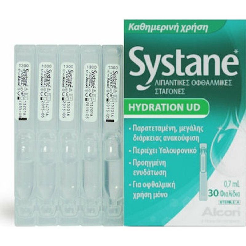 Systane Hydration Ud Eye Drops - 30 Vials X 7ml
