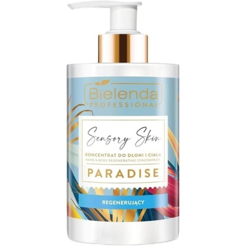 Bielenda Professional Sensory Skin Paradise Regenerating Hand and Body Concentrate Moisturizing Revitalizing 300ml
