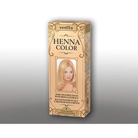 VENITA Henna Tube 001 Sun Blonde