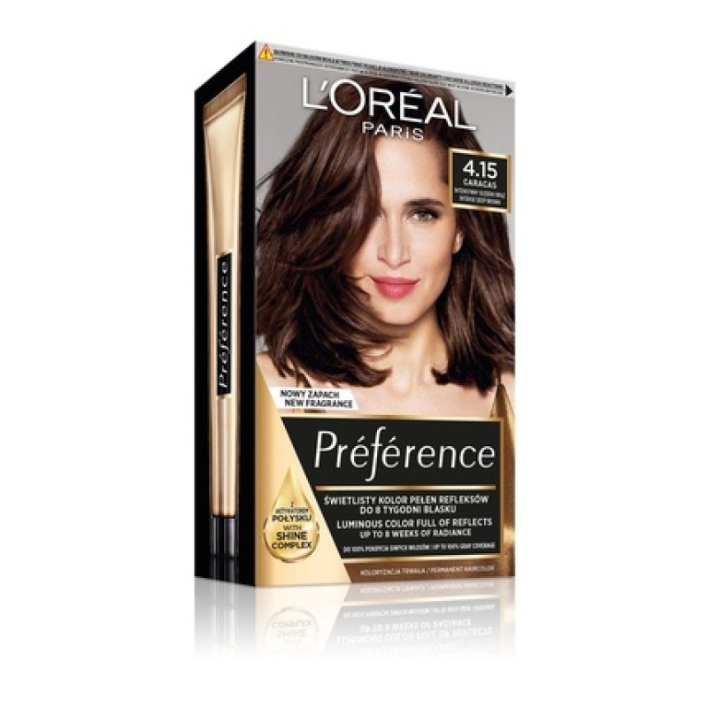 L'Oreal Paris Preference 4.15 Caracas Intensive Brown Color