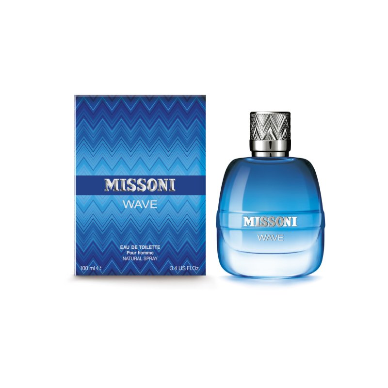 Missoni Wave Men EDT Spray 3.4 Fl Oz