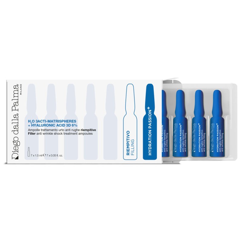 Diego dalla Palma H20 3Acti-Matrispheres Hyaluronic Acid 3D 6% Sérum visage 1,5 ml Femmes