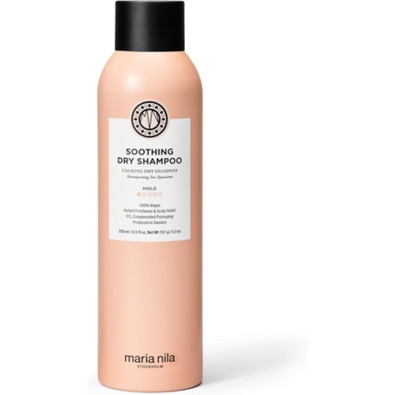 Maria Nila Soothing Dry Shampoo 250ml Hold 1/5 Freshens up Greasy Hair and Soothing for Scalp 100% Vegan Sulfate