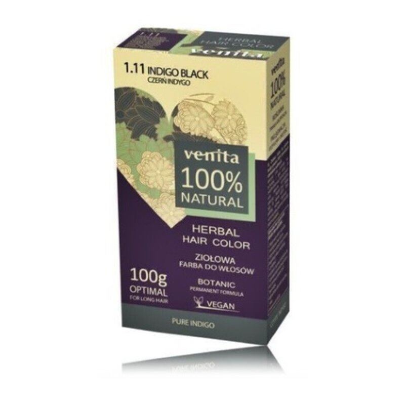 Venita Herbal Hair Color 100% Natural for Vegans 100g