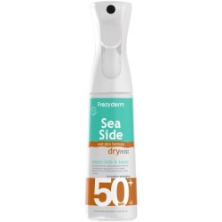 F FREZYDERM DERMOCEUTICALS Seaside Dry Mist Body Sunscreen SPF 50 Face and Body Spray Waterproof, Fast Absorbing