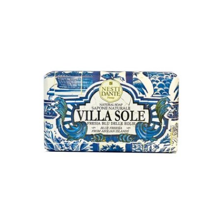 Jabón Nesti Dante aroma Fresia Azul de Las Islas Eolias Villa Sole 250 gr
