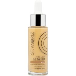 St Moriz Professional Prime & Glow Face Tan Serum Hydrating 2-in-1 Self Tan Face Serum & Makeup Primer With Hyaluronic