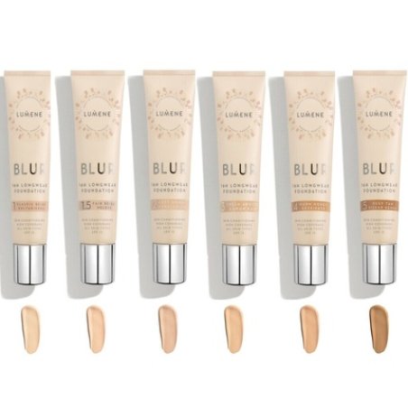 Lumene Blur 16h Longwear Foundation SPF15 High Coverage Makeup 30ml/1.0oz