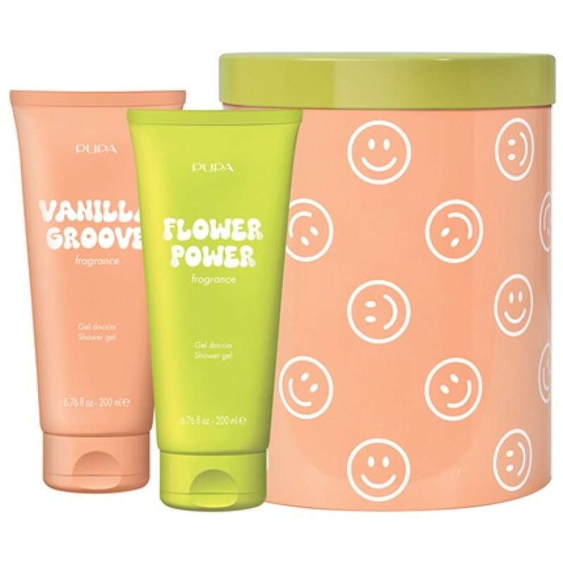 Pupa Milano Vanilla Groove Flower Power Happy Box Kit Gift Set 3
