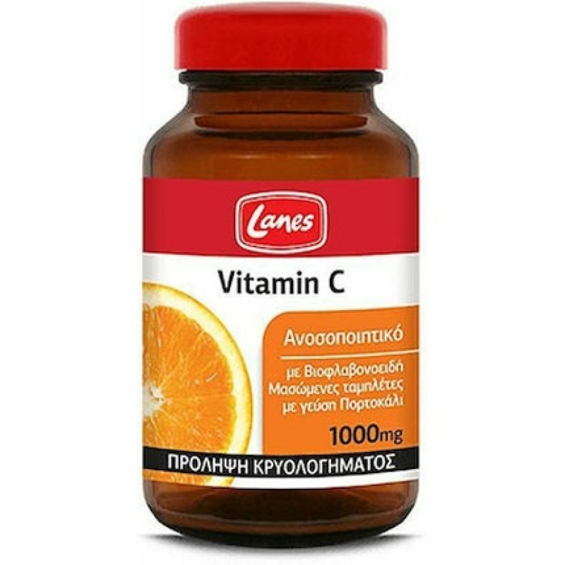 Lanes Vitamin C 1000mg Sustained Release With Bioflavonoids - 30 Tablets