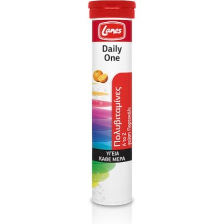 Lanes Daily One Multivitamin With Orange Flavor - 20 Effervescent Tablets