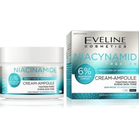 Eveline Niacinamide Therapy Cream-Ampoule 6% Reinforcing Complex 50ml
