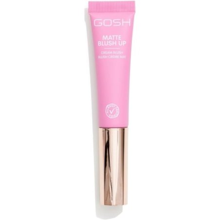 GOSH Cream BLUSH-UP Matte Blush Stick for Defined Facial Features and Smooth Blending Liquid Blush with Built-in Sponge