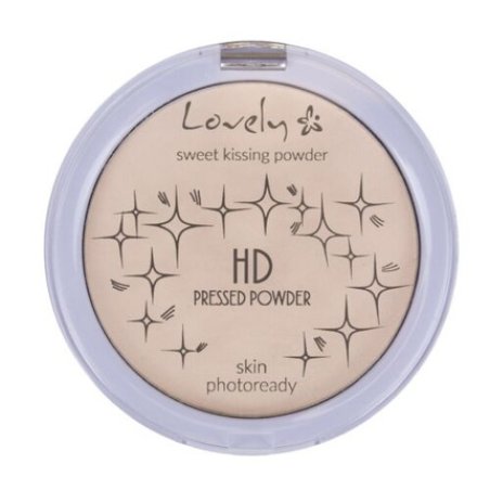 LOVELY HD Pressed Powder Transparent Mattifying Face Powder