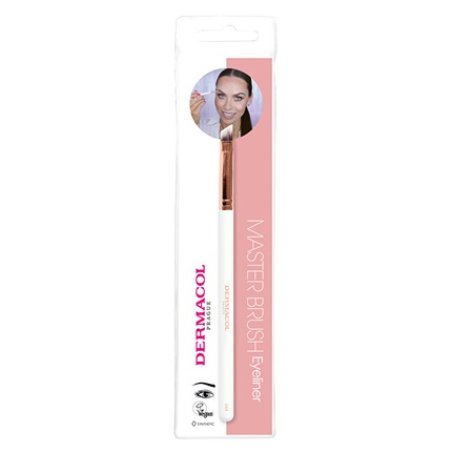 Rose Gold D84 Cosmetic Brush for Eyebrows and Lines