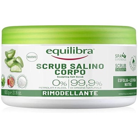 Equilibra Body Salt Solution Aloe Vera Peeling 600g