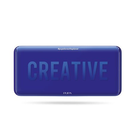 Pupa Creative Cosmetic Bag 005 Blue Face and Eye Palette with Mirror 20g