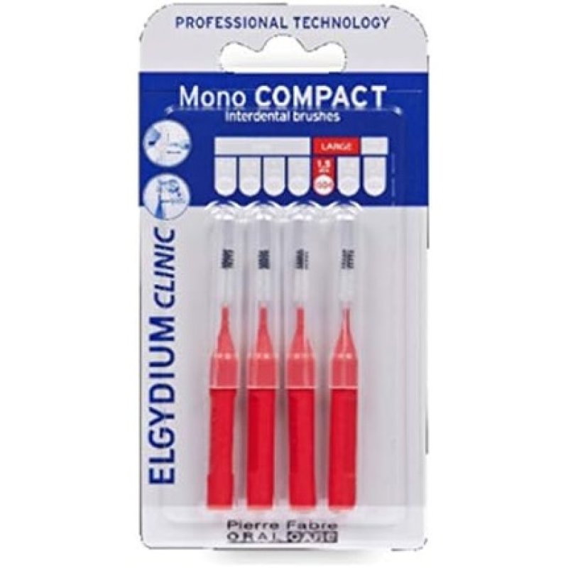Elgydium Clinic Compact Red Toothbrush