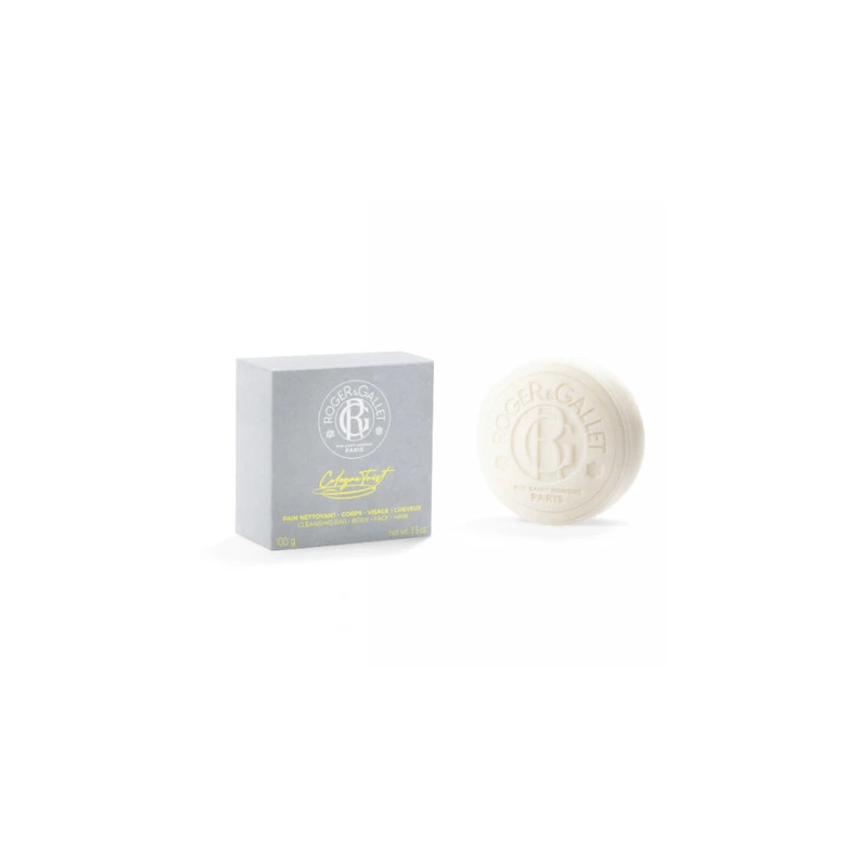 Roger & Gallet Cologne Twist Cleansing Bar For Body, Face, And Hair - 100g