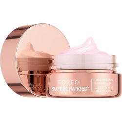 FOREO SUPERCHARGED Overnight Mask Night Cream Face Moisturizer Rejuvenating Care Hyaluronic Acid Vitamin E Vegan