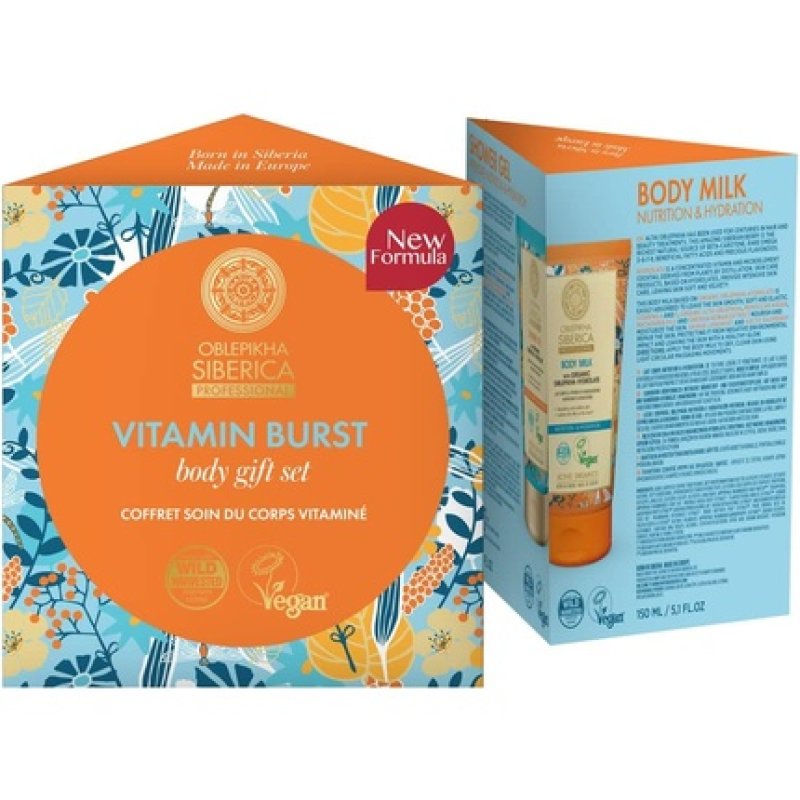OBLEPIKHA SIBERICA Vitamin Burst Body Gift Set