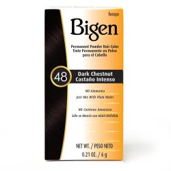Bigen Permanent Powder Hair Color 48 Dark Chestnut