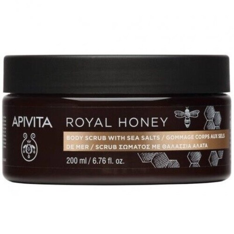 Apivita Royal Honey Body Scrub with Sea Salts 200ml