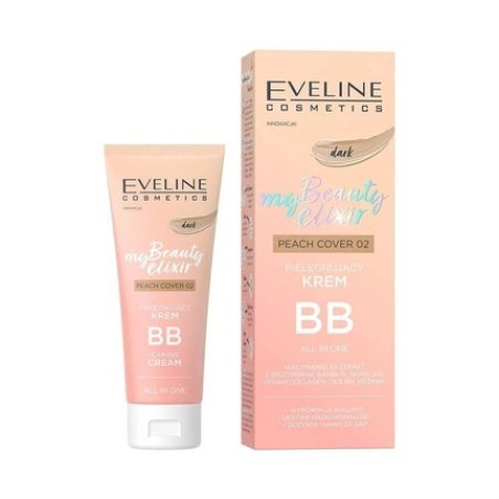 Eveline My Beauty Elixir Nourishing BB Cream All In One Dark Peach Cover 02 30ml