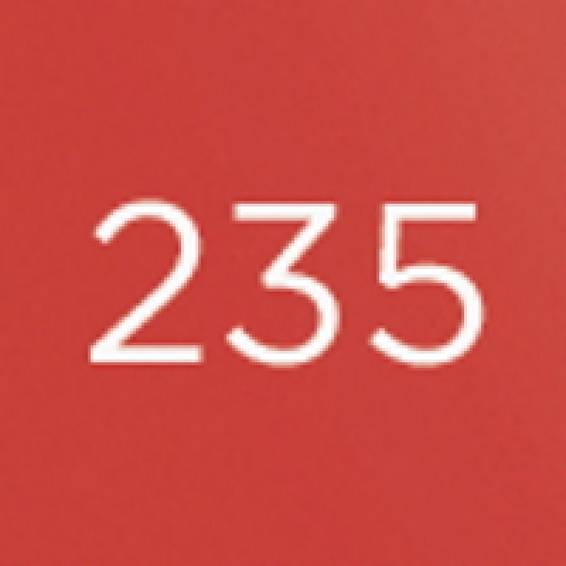 Diego dalla Palma Nail Polish, 235 Cinnabar