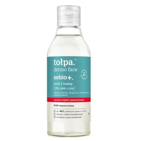 Topa Dermo Face Sebio Facial Toner Aha Lha 200ml