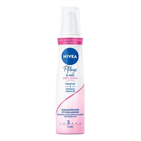NIVEA Care & Hold Soft Touch Foam Firmer 150ml