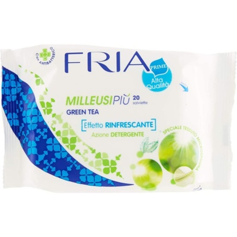 Milleusi Refreshing and Cleansing Wipes for Adults and Children 20 Wipes