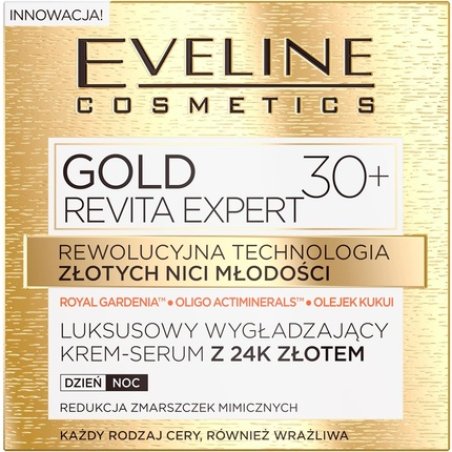 Eveline Cosmetics Gold Revita Expert 30 Wrinkle Reduction All Skin Types 50ml