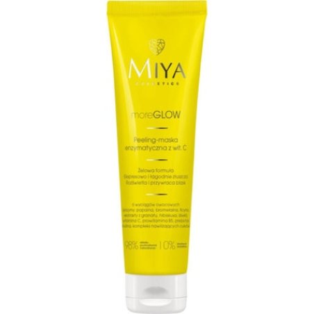 Miya More Glow 98% Natural Enzymatic Peeling Mask with Vitamin C 60ml
